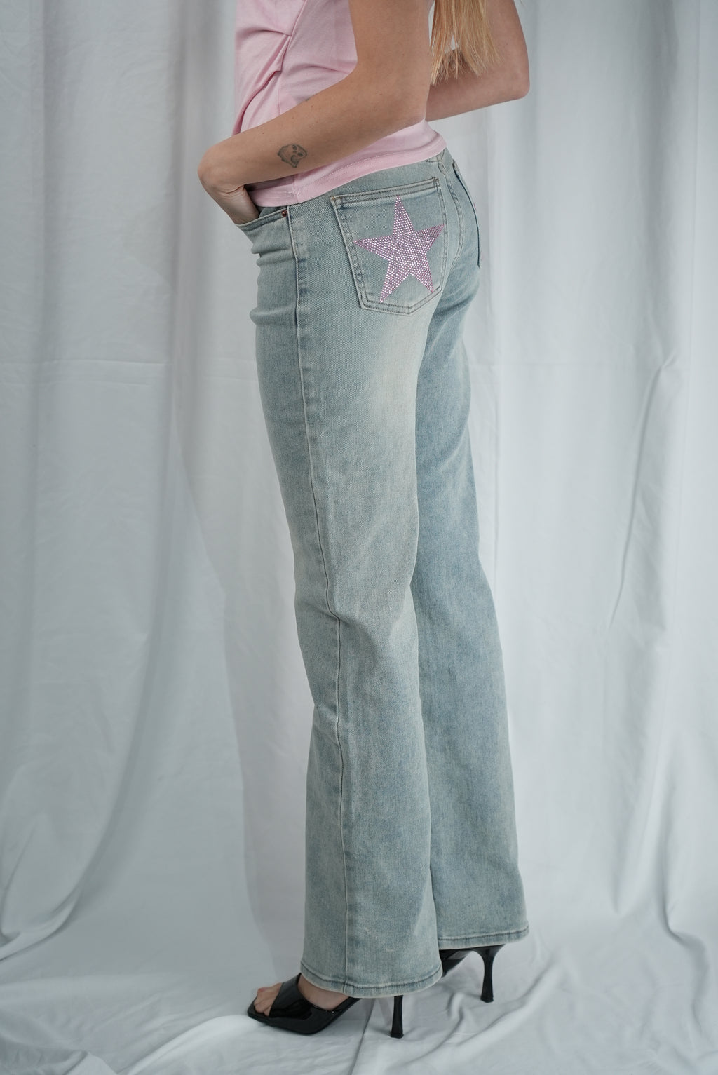 Jeans Star Pink Light