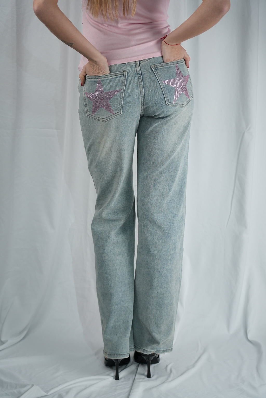 Jeans Star Pink Light