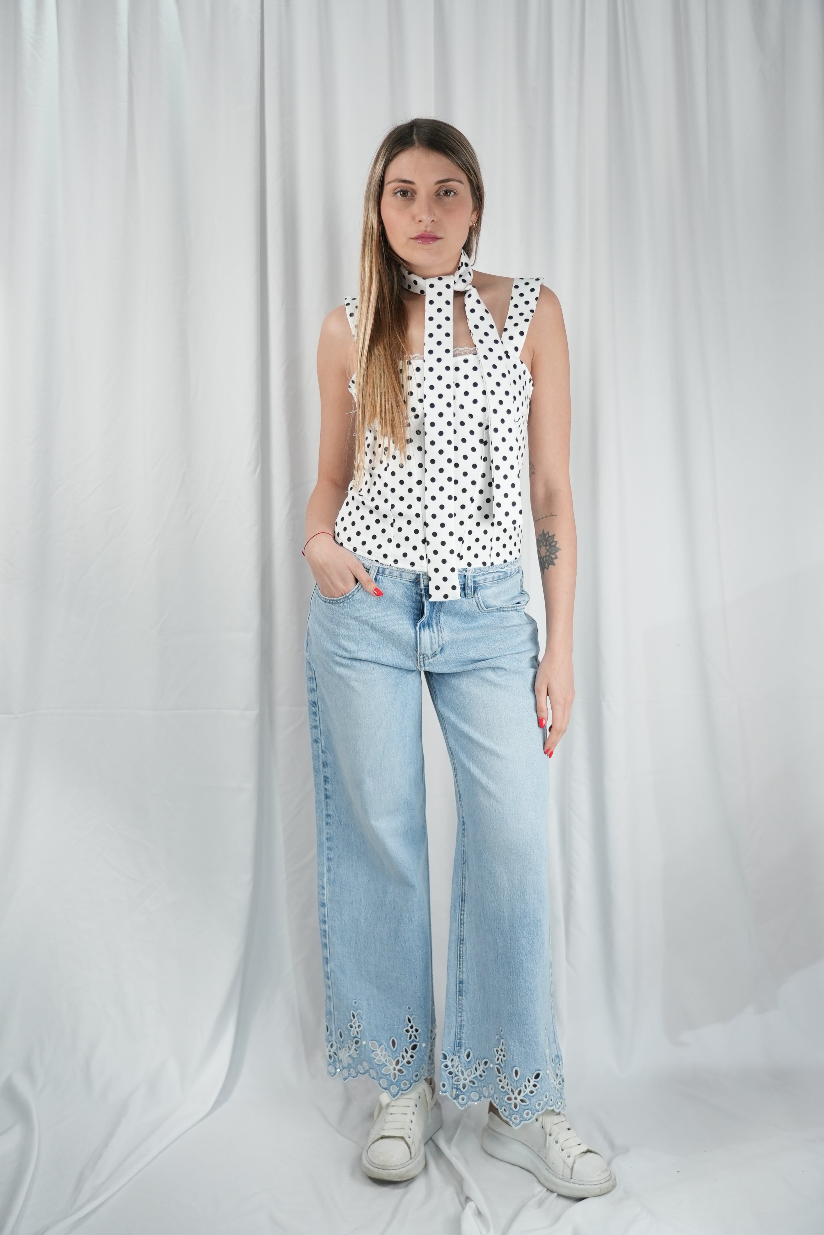 Jeans Merletto