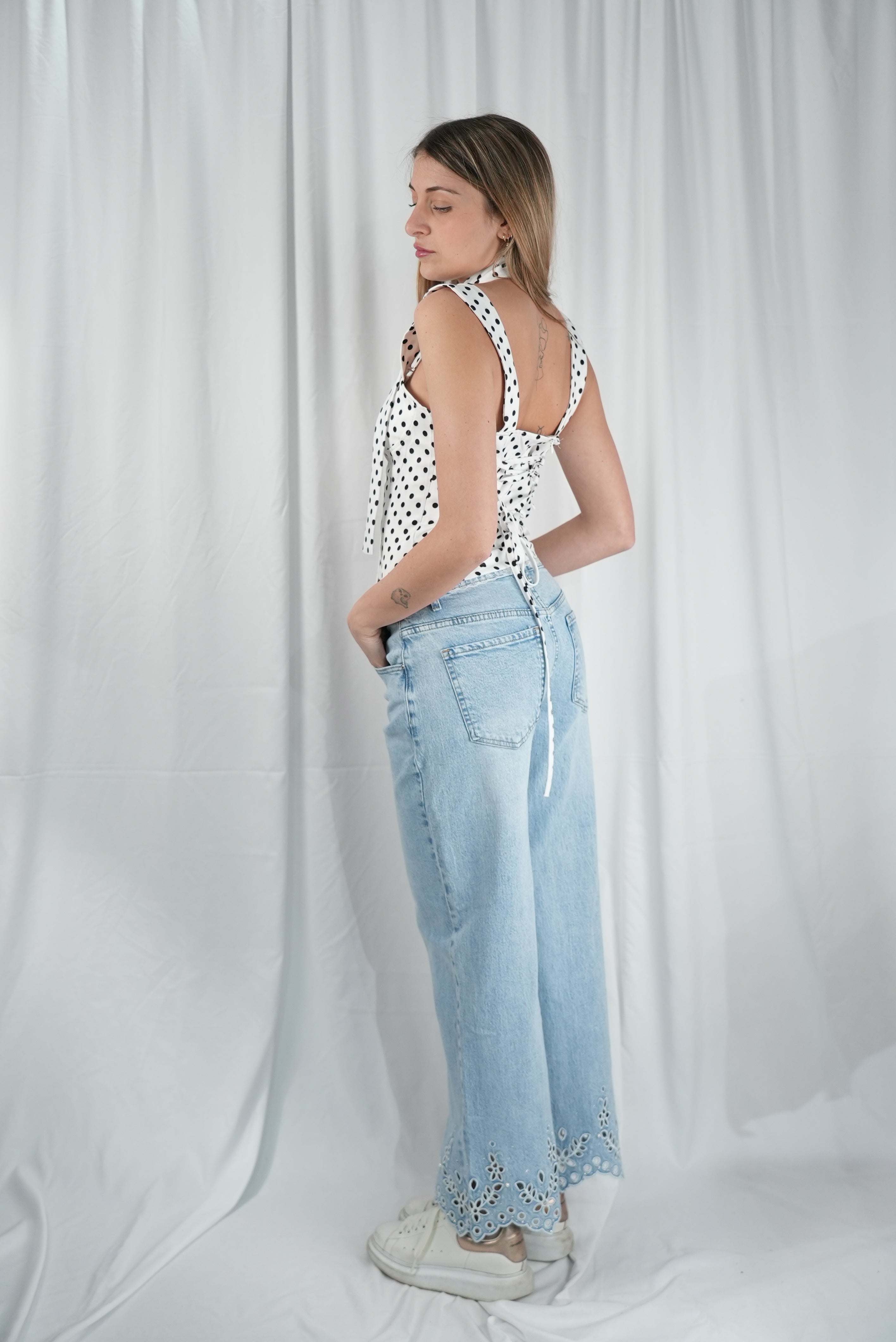 Jeans Merletto