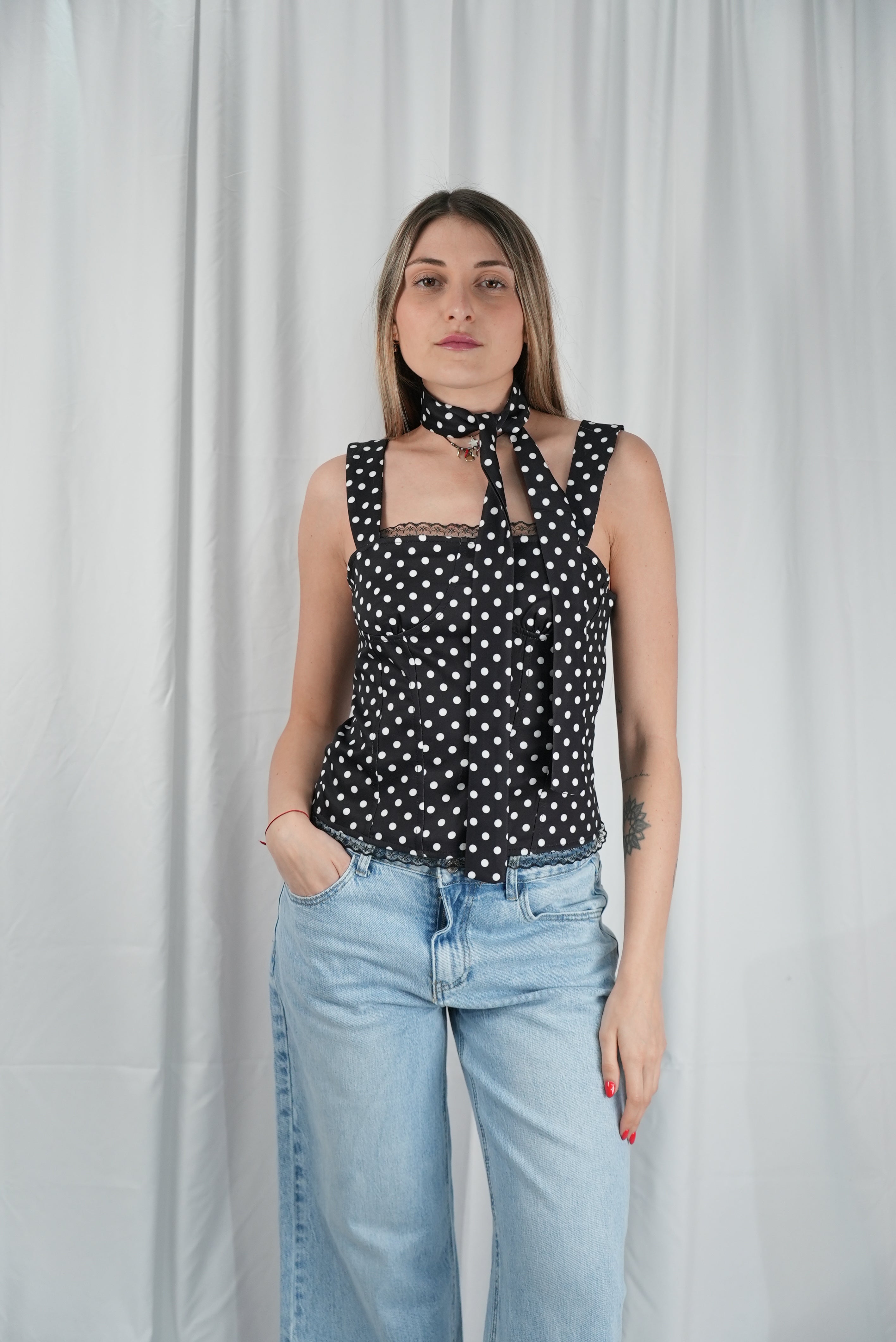 Canotta Pois Chic