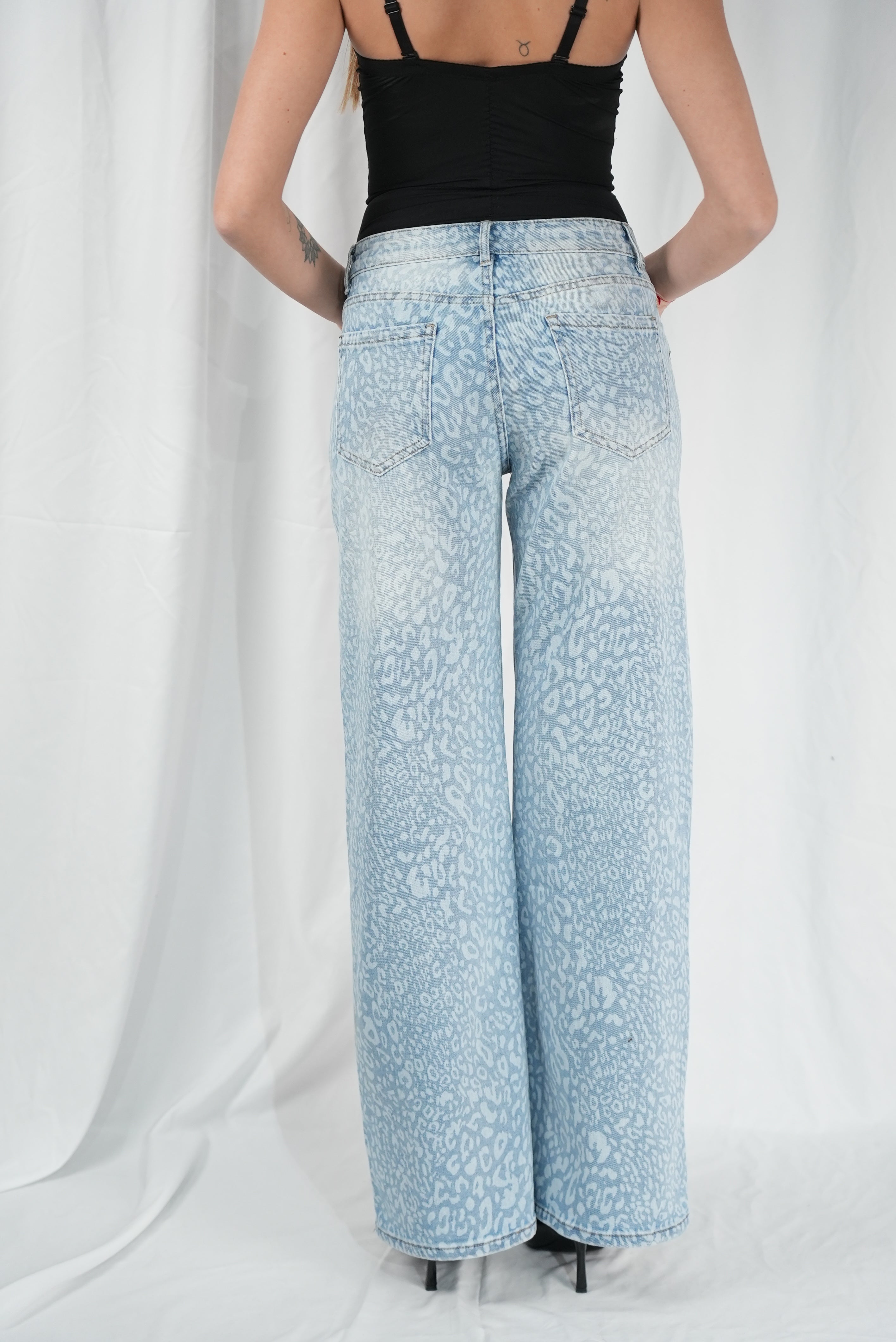 Jeans Leopard Clean