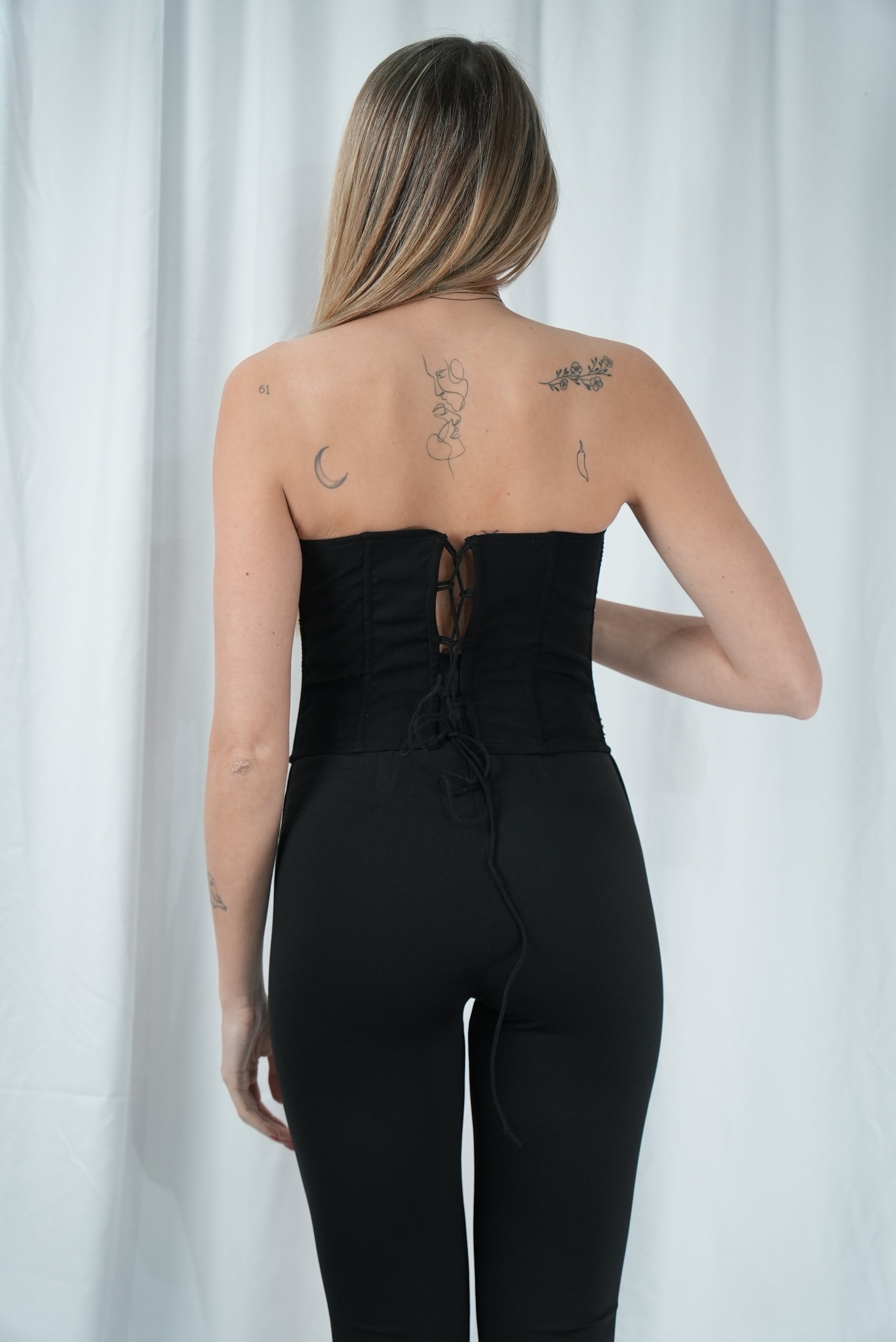 Corpetto Chain Black