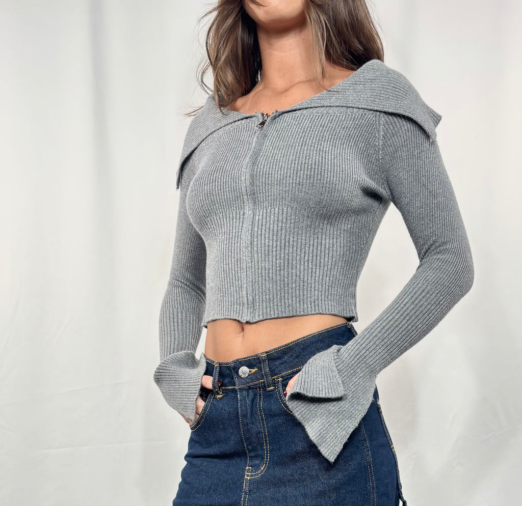 Maglioncino Baby Grey